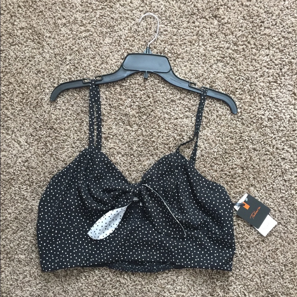 Takara Poka Dotted Crop Top